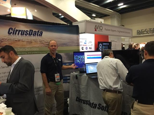 At Oracle OpenWorld 2015, I created a demo for our partner Cirrus Data to display in its booth