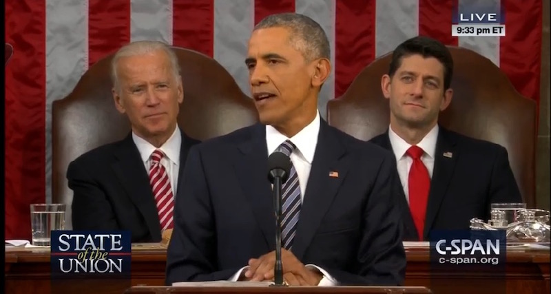 President Obama 2016 State of the Union