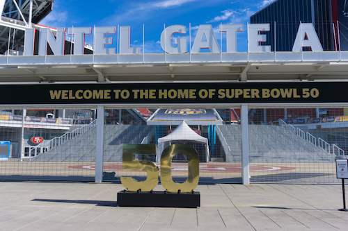Levi's Stadium is the home of the 50th Super Bowl