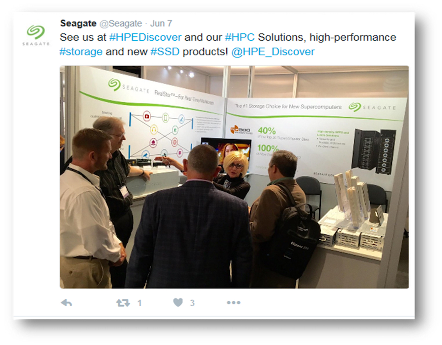 Seagate at HPEDiscover