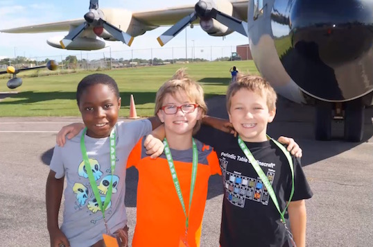 3 engineering prospects at the STARBASE camp