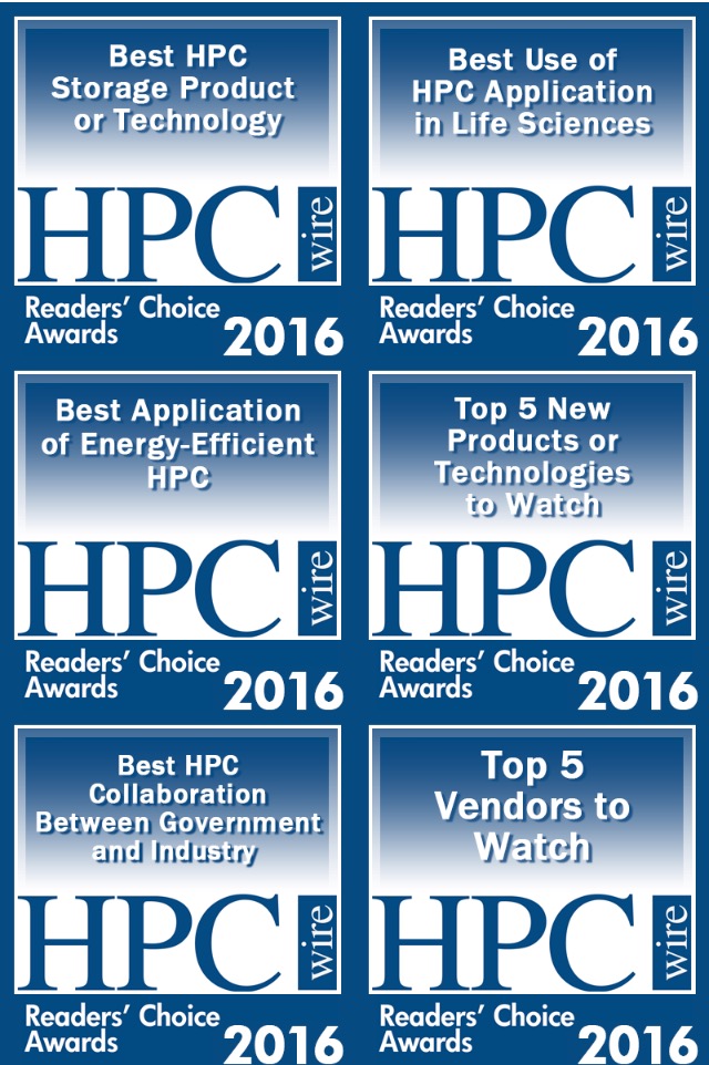 Seagate wins six HPCwire Readers’ Choice Awards at SC16