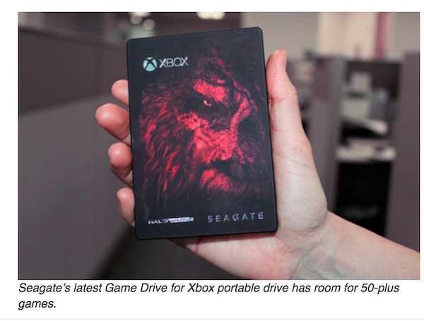 Seagate’s latest Game Drive for Xbox portable drive has room for 50-plus games