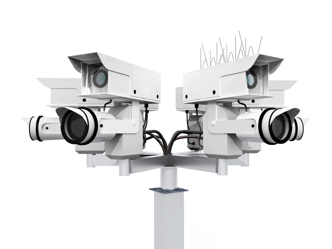 SkyHawk supports up to 64 security cameras