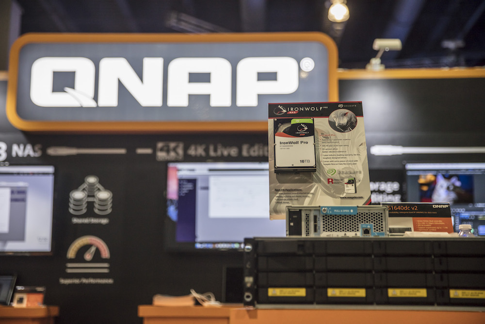 QNAP features Seagate IronWolf purpose-built drives in their popular NAS
