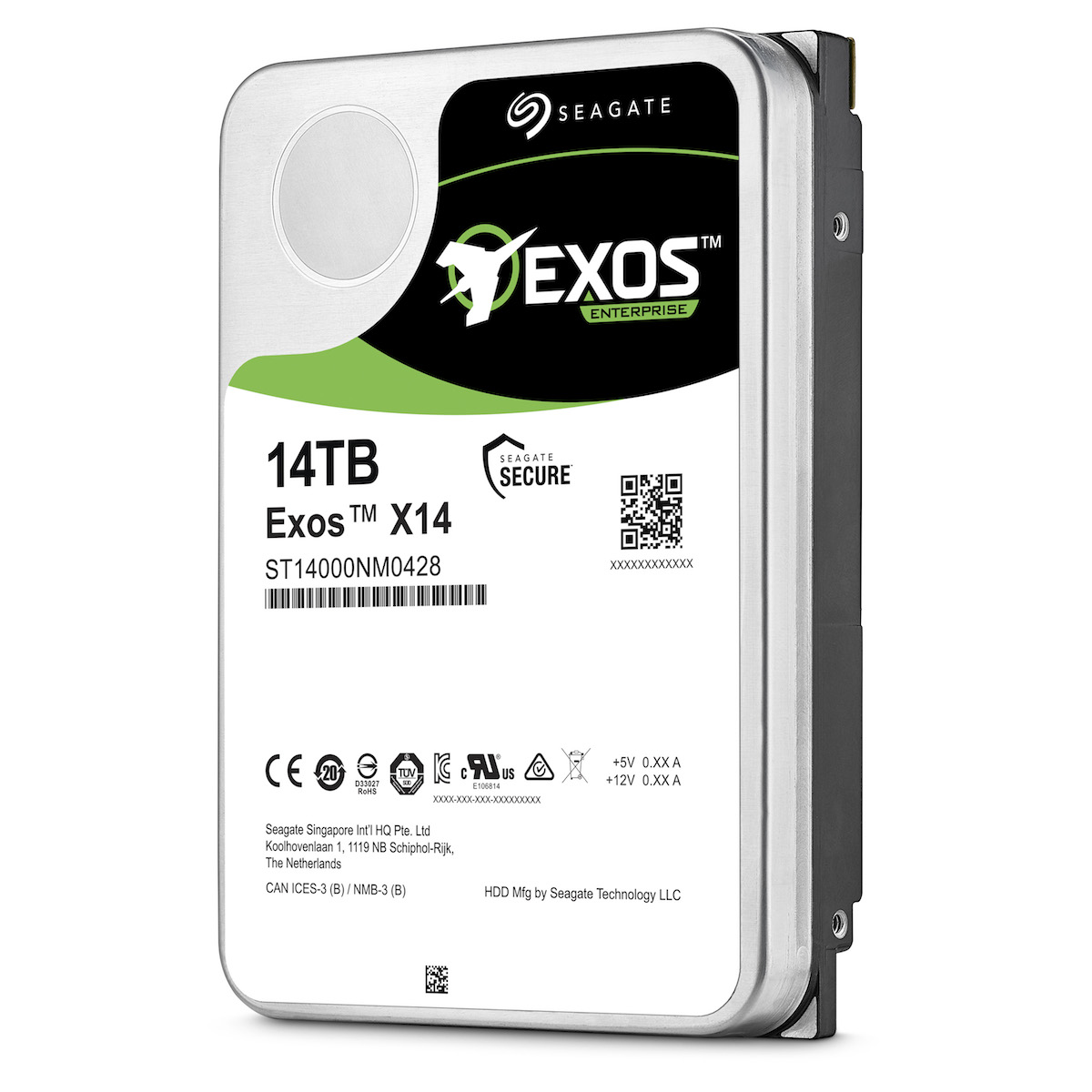Seagate Exos X14 enterprise drive ideal for hyperscale environments