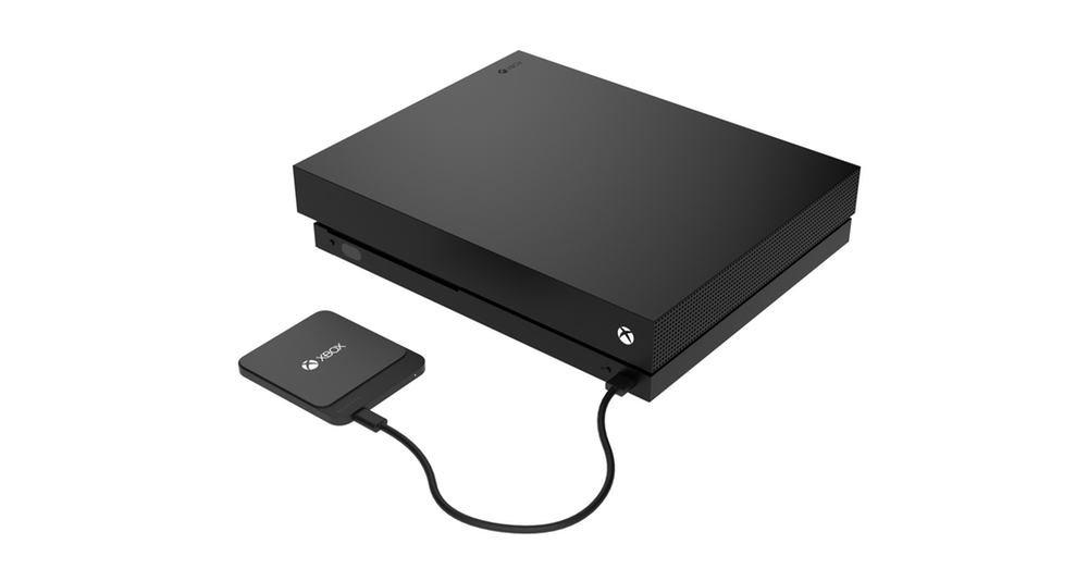 Seagate Game Drive for Xbox SSD with Xbox One X