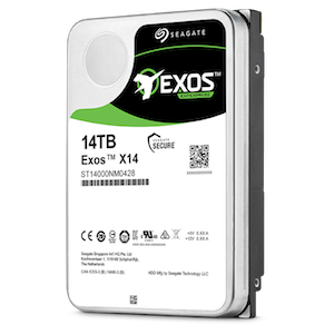 Seagate Exos X14 enterprise hard drive