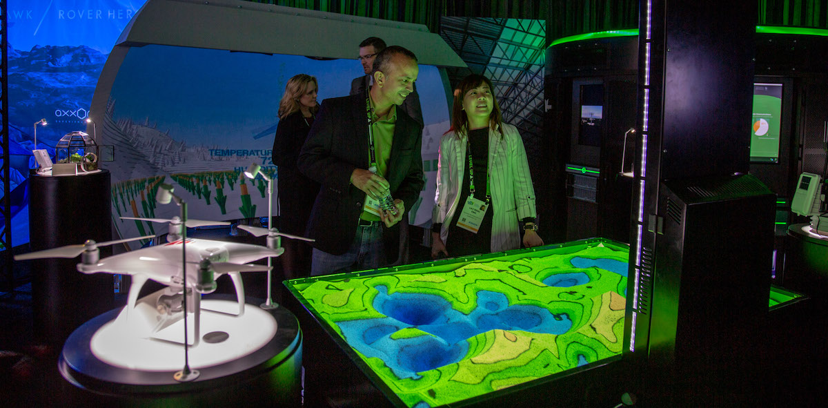 Drone and Data Sandbox at Seagate CES 2019