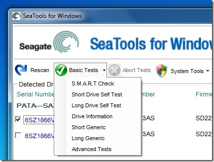 can i use seatools if i dont have a seagate product