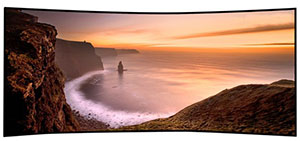 CES's curved TVs weren't the most impressive screens