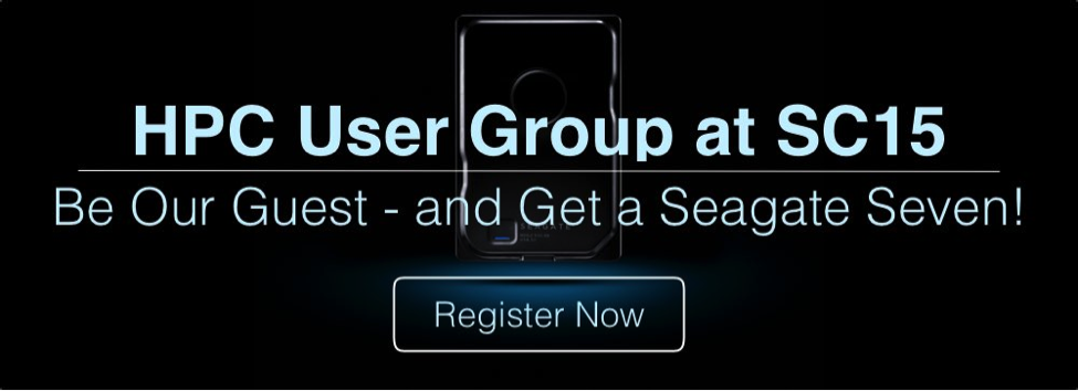 HPC User Group at SC15 - Register Now