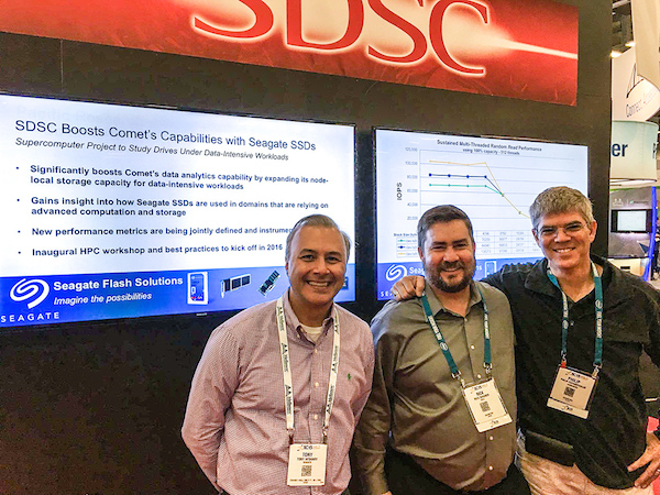 SDSC and Seagate at SC15 — Supercomputing Conference 2015