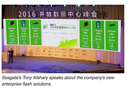 Seagate's Tony Afshary speaks about the company's new enterprise flash solutions