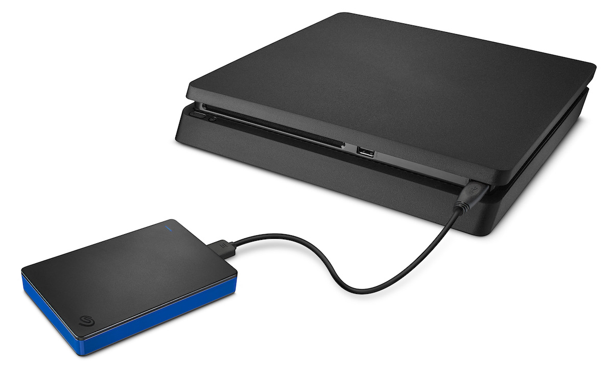 Seagate Game Drive for PS4 4TB with console